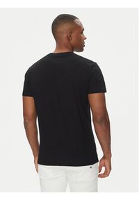 Versace Jeans Couture T-Shirt 78GAHC05 Czarny Regular Fit. Kolor: czarny. Materiał: bawełna
