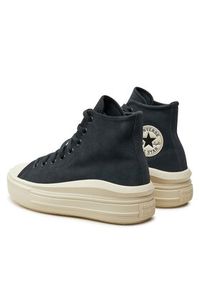 Converse Trampki Chuck Taylor All Star Move Platform A11146C 002 Szary. Kolor: szary. Materiał: zamsz, skóra. Obcas: na platformie #5