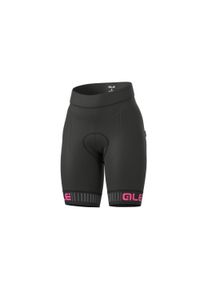 ALÉ CYCLING - Spodenki rowerowe damskie Alé Cycling Solid Traguardo. Kolor: różowy, wielokolorowy, czarny. Sport: kolarstwo #1