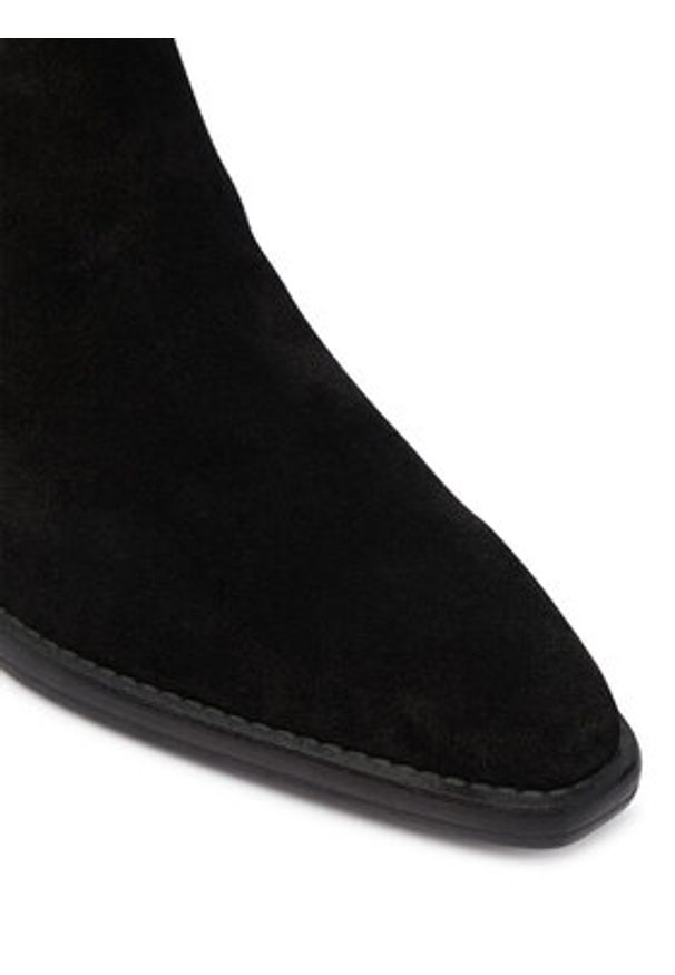 Guess Sztyblety FLTWYI SUE10 Czarny. Kolor: czarny. Materiał: zamsz, skóra