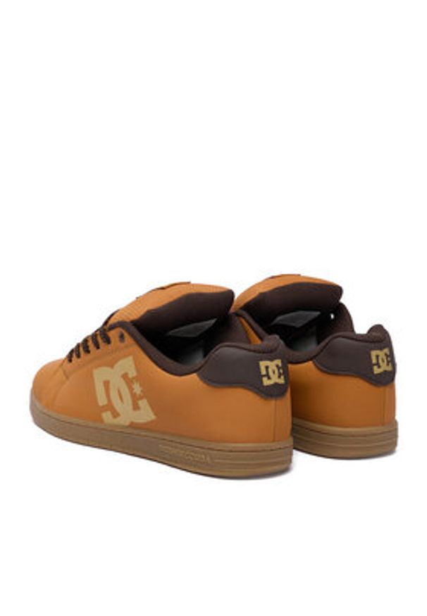 DC Sneakersy CEO-GAVELER WNT DC03268210 Brązowy. Kolor: brązowy. Materiał: nubuk, skóra