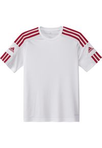 Adidas - Koszulka dla dzieci Squadra 21 Jersey Youth. Kolor: czerwony, wielokolorowy, biały. Materiał: jersey