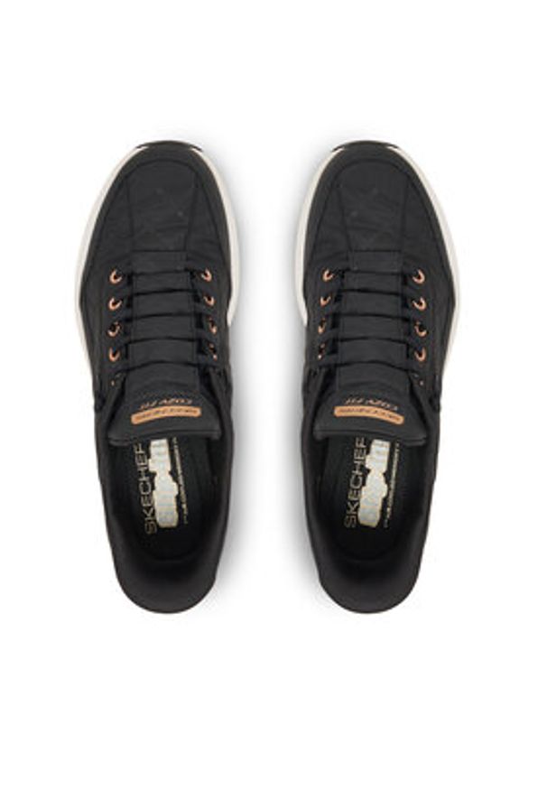 skechers - Skechers Sneakersy Contour Foam 150413/BKRG Czarny. Kolor: czarny. Materiał: materiał