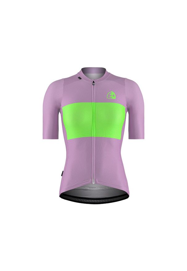 ETXEONDO - Damski jersey Etxeondo Bika. Kolor: fioletowy. Materiał: jersey. Sport: fitness, kolarstwo