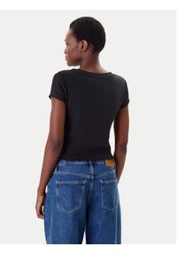 Calvin Klein Jeans T-Shirt LV047C910G Czarny Regular Fit. Kolor: czarny. Materiał: bawełna #5