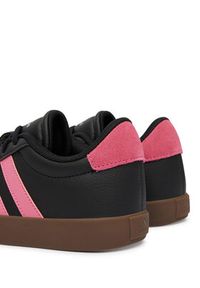 Adidas - adidas Sneakersy Vl Court 3.0 Shoes KK2262 Czarny. Kolor: czarny. Materiał: zamsz, skóra #2