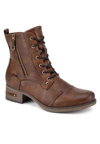 Mustang Trzewiki 1229-513 Brązowy. Kolor: brązowy. Materiał: materiał #7