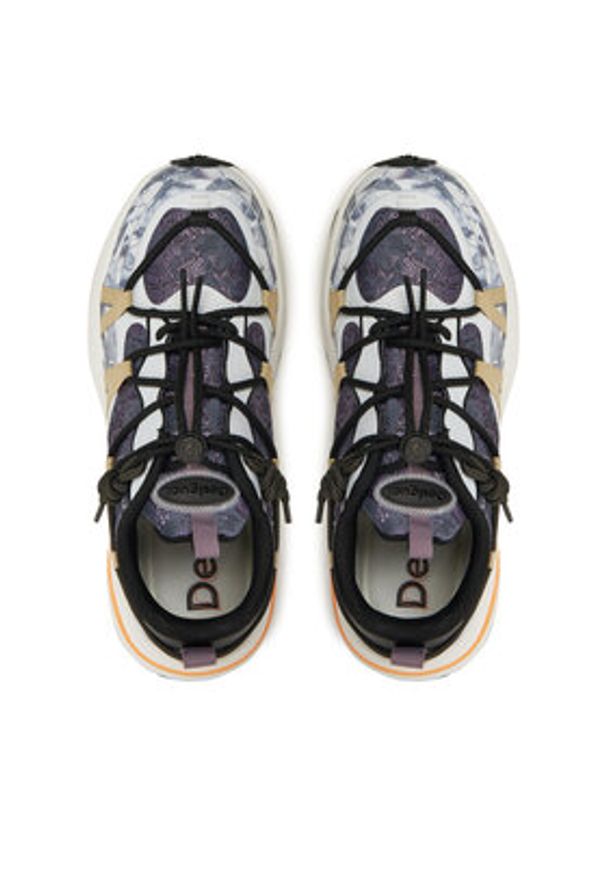 Desigual Sneakersy 24WSKA08 Niebieski. Kolor: niebieski. Materiał: materiał
