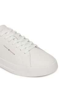 TOMMY HILFIGER - Tommy Hilfiger Sneakersy FM0FM05367 Biały. Kolor: biały. Materiał: skóra #3