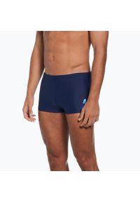 Bokserki pływackie męskie Nike Ocean Merge Square Leg. Kolor: niebieski