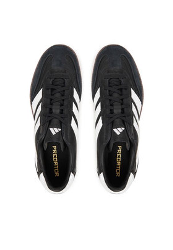 Adidas - adidas Buty do piłki nożnej Predator Freestyle ID3833 Czarny. Kolor: czarny. Materiał: skóra