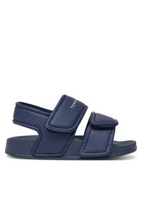 TOMMY HILFIGER - Sandały Tommy Hilfiger. Kolor: niebieski