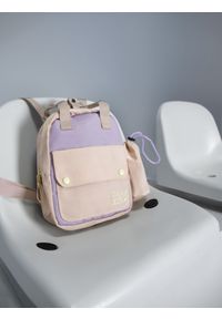 4f - Plecak miejski (5 L) z odpinaną saszetką dziewczęcy. Kolor: fioletowy