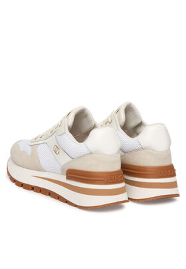 Liu Jo Sneakersy Amazing 38 BA6029 PX027 Écru. Materiał: skóra, zamsz