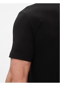 EA7 Emporio Armani T-Shirt 3DPT71 PJM9Z 1200 Czarny Regular Fit. Kolor: czarny. Materiał: bawełna