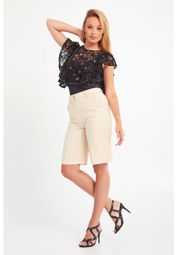 Pinko - SPODENKI ORDINATO PINKO. Stan: podwyższony. Długość: krótkie. Sezon: lato. Styl: rockowy, klasyczny
