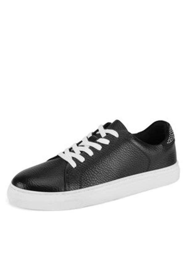Sergio Bardi Sneakersy WI32-D1087-02SB Czarny. Kolor: czarny. Materiał: skóra