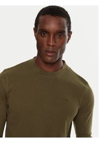 INDICODE Longsleeve Valento 45-660 Zielony Regular Fit. Kolor: zielony. Materiał: bawełna. Długość rękawa: długi rękaw