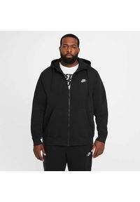 Bluza sportowa męska Nike M Club Hoodie FZ BB. Typ kołnierza: kaptur. Kolor: wielokolorowy, czarny