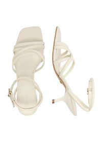 Gino Rossi - GINO ROSSI Sandały EO-LS655783-1 Écru. Materiał: skóra #8