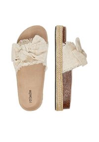 DeeZee Espadryle 92529 Beżowy. Kolor: beżowy. Materiał: materiał #3