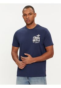Levi's® T-Shirt Classic Graphic 22491-1484 Granatowy Regular Fit. Kolor: niebieski. Materiał: bawełna #1