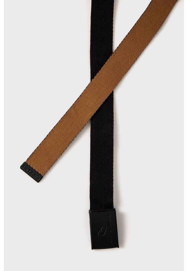 Rip Curl Pasek męski kolor brązowy. Kolor: brązowy