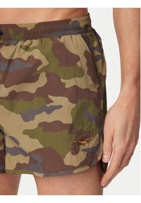 Aeronautica Militare Szorty kąpielowe 261BW0231UCT04312 Zielony ciemny Regular Fit. Kolor: zielony. Materiał: syntetyk #4