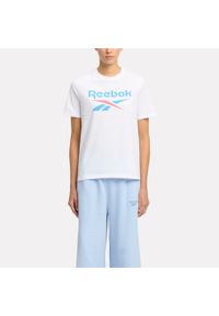Koszulka damska Reebok Gym & Pilates. Materiał: bawełna, jersey. Sport: joga i pilates