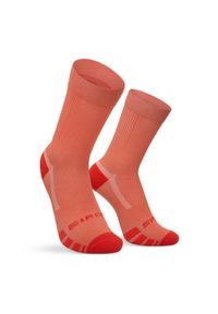 SIROKO - Skarpetki gravel Kolarstwo Siroko GS1 Tile. Kolor: czerwony. Materiał: tkanina. Sport: kolarstwo #1