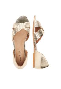 Clara Barson Baleriny WS24038-03 Złoty. Kolor: złoty. Materiał: skóra #3