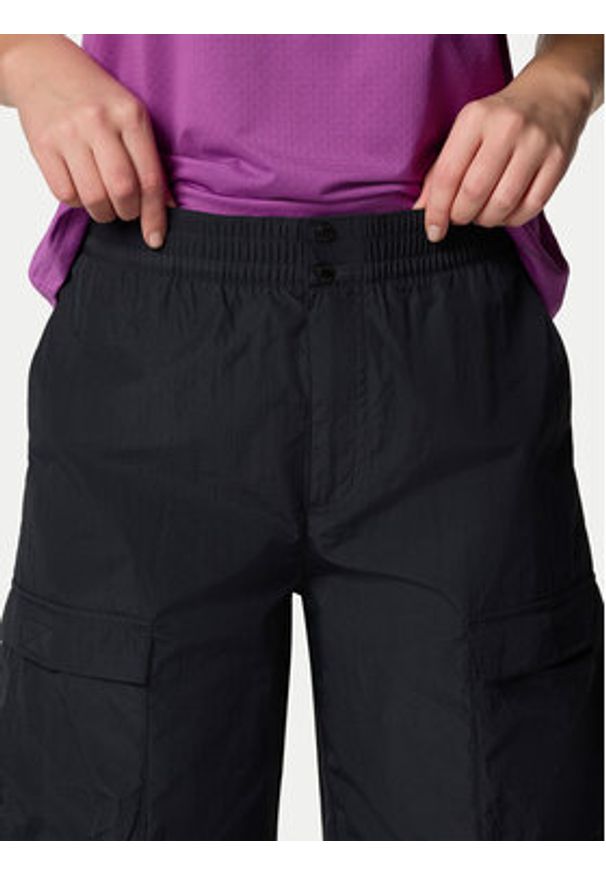 columbia - Columbia Spodnie outdoor Elevated View™ Parachute Pant 2118851 Czarny Relaxed Fit. Kolor: czarny. Materiał: syntetyk. Sport: outdoor