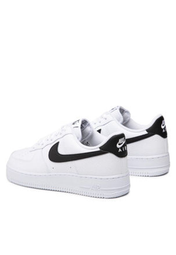 Nike Sneakersy Air Force 1 '07 CT2302 100 Biały. Kolor: biały. Materiał: skóra, syntetyk. Model: Nike Air Force