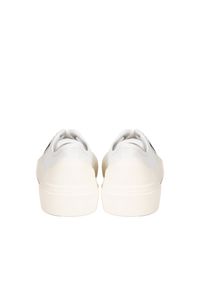 Love Moschino Trampki | JA15012G1LIA0 | Kobieta | Biały. Okazja: na co dzień. Kolor: biały. Materiał: skóra. Styl: klasyczny, casual, elegancki #4