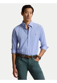 Polo Ralph Lauren Koszula 710P03967001 Niebieski Regular Fit. Typ kołnierza: polo. Kolor: niebieski. Materiał: bawełna #1