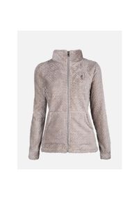 Damski polar Aulp Becco. Kolor: beżowy. Materiał: polar. Sport: turystyka piesza #1