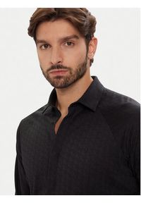 BOSS Koszula Excurse 50544843 Granatowy Regular Fit. Kolor: niebieski. Materiał: bawełna