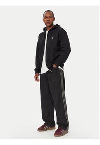 Adidas - adidas Jeansy Sst Denim Jeans Mid-Rise Straight Leg IB6947 Czarny Loose Fit. Kolor: czarny #3