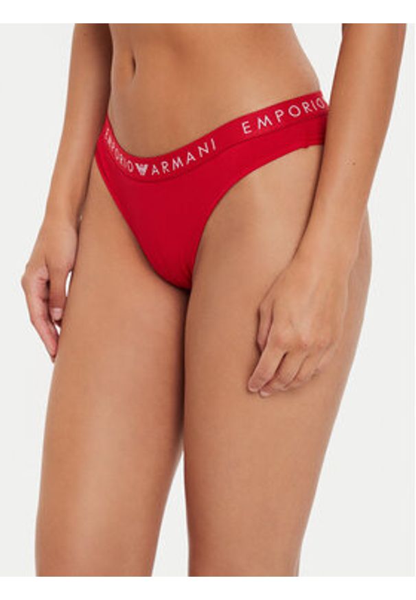 Emporio Armani Underwear Komplet 2 par fig brazylijskich 163337 4F227 10374 Czerwony. Kolor: czerwony. Materiał: bawełna