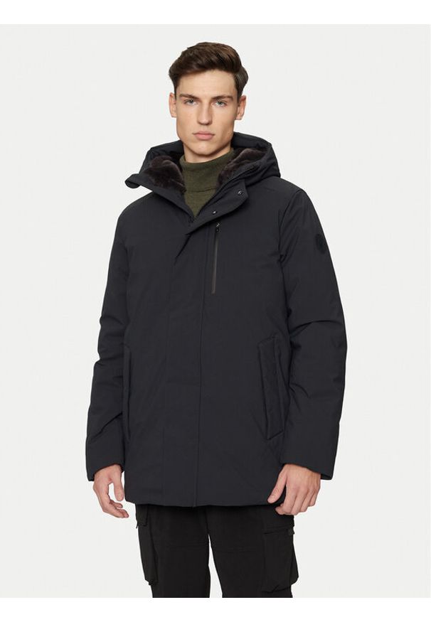 Save The Duck Parka P38160M SMEG19 Czarny Regular Fit. Kolor: czarny. Materiał: syntetyk