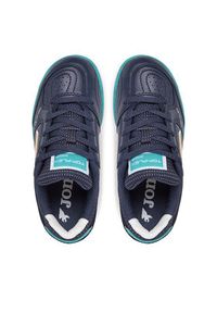 Joma Buty do piłki nożnej Top Flex Jr 2503 TPJS2503IN Granatowy. Kolor: niebieski. Materiał: skóra