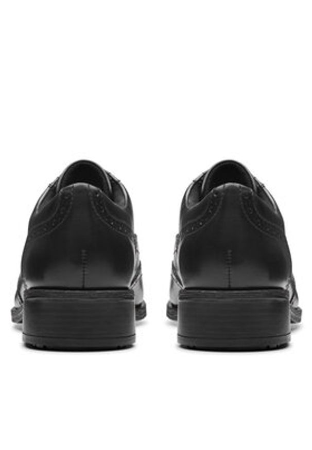 Clarks Oxfordy Havisham Oak 26178709 Czarny. Kolor: czarny. Materiał: skóra