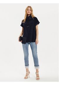 Joseph Ribkoff Bluzka 241078 Granatowy Regular Fit. Kolor: niebieski. Materiał: syntetyk #4
