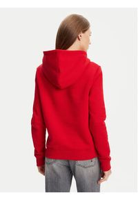 Guess Bluza W4YQ04 KC811 Czerwony Regular Fit. Kolor: czerwony. Materiał: bawełna