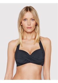 Seafolly Góra od bikini S.Collective Twist 30806-942 Czarny. Kolor: czarny. Materiał: syntetyk #1