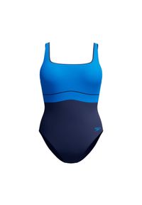 Damski kostium kąpielowy 1-częściowy Speedo Eco New Contour Eclipse 1P. Kolor: niebieski #1