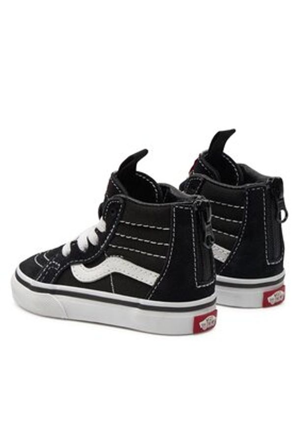 Vans Tenisówki Sk8-Hi Zip VN000XG5Y281 Czarny. Kolor: czarny. Materiał: skóra, zamsz