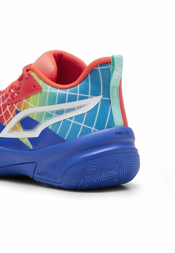 Puma - Buty do koszykówki Genetics Marcus Smart PUMA Royal Sapphire Red Blast Blue. Kolor: czerwony. Sport: koszykówka