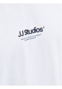 Jack & Jones - Jack&Jones T-Shirt Soho 12278787 Biały Relaxed Fit. Kolor: biały. Materiał: bawełna #4