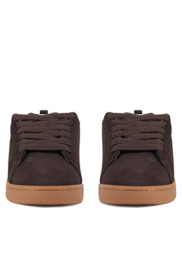 DC Shoes Sneakersy COURT GRAFFIK SE DC01665200 Brązowy. Kolor: brązowy. Materiał: skóra, zamsz